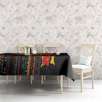 Happy Kwanzaa African Tribal Pattern Tablecloth - Wonder Print Shop