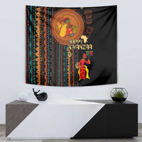 Happy Kwanzaa African Tribal Pattern Tapestry - Wonder Print Shop