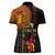 Happy Kwanzaa African Tribal Pattern Women Polo Shirt - Wonder Print Shop