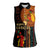 Happy Kwanzaa African Tribal Pattern Women Sleeveless Polo Shirt - Wonder Print Shop