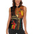 Happy Kwanzaa African Tribal Pattern Women Sleeveless Polo Shirt - Wonder Print Shop