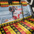 Deutschland Frohe Weihnachten Back Car Seat Cover Funny Der Weihnachtsmann and Krampus Drink Beer Together - Wonder Print Shop