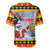 Deutschland Frohe Weihnachten Baseball Jersey Funny Der Weihnachtsmann and Krampus Drink Beer Together - Wonder Print Shop
