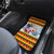 Deutschland Frohe Weihnachten Car Mats Funny Der Weihnachtsmann and Krampus Drink Beer Together - Wonder Print Shop