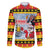 Deutschland Frohe Weihnachten Family Matching Puletasi and Hawaiian Shirt Funny Der Weihnachtsmann and Krampus Drink Beer Together - Wonder Print Shop