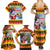 Deutschland Frohe Weihnachten Family Matching Summer Maxi Dress and Hawaiian Shirt Funny Der Weihnachtsmann and Krampus Drink Beer Together - Wonder Print Shop