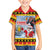 Deutschland Frohe Weihnachten Family Matching Summer Maxi Dress and Hawaiian Shirt Funny Der Weihnachtsmann and Krampus Drink Beer Together - Wonder Print Shop