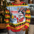 Deutschland Frohe Weihnachten Kid Ugly Christmas Sweater Funny Santa Claus and Krampus Drink Beer Together - Wonder Print Shop