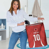 Custom Albania National Football Laundry Basket The Wings Sporty Style - Wonder Print Shop