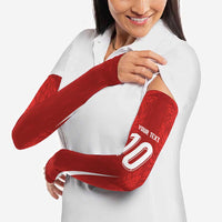 Custom Albania National Football Arm Sleeves The Wings Sporty Style - Wonder Print Shop