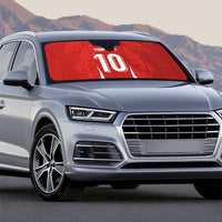 Custom Albania National Football Auto Sun Shade The Wings Sporty Style - Wonder Print Shop