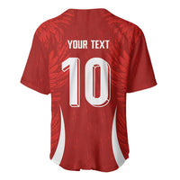 Custom Albania National Football Baseball Jersey The Wings Sporty Style - Wonder Print Shop