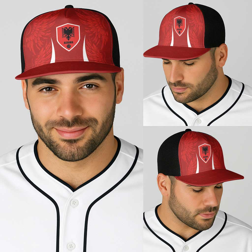 Albania National Football Baseball Net Cap The Wings Sporty Style - Wonder Print Shop