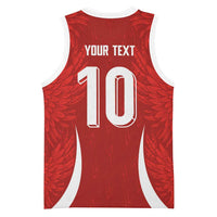 Custom Albania National Football Basketball Jersey The Wings Sporty Style - Wonder Print Shop