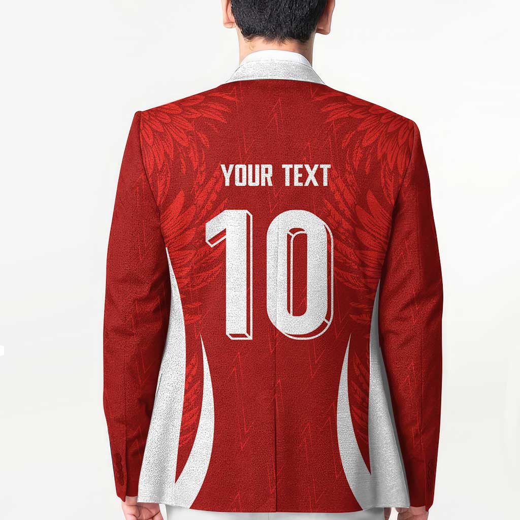 Custom Albania National Football Blazer The Wings Sporty Style - Wonder Print Shop