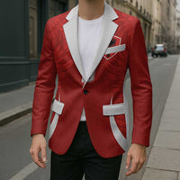 Custom Albania National Football Blazer The Wings Sporty Style - Wonder Print Shop