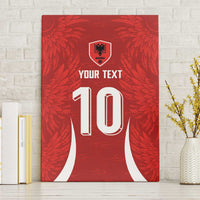 Custom Albania National Football Canvas Wall Art The Wings Sporty Style - Wonder Print Shop