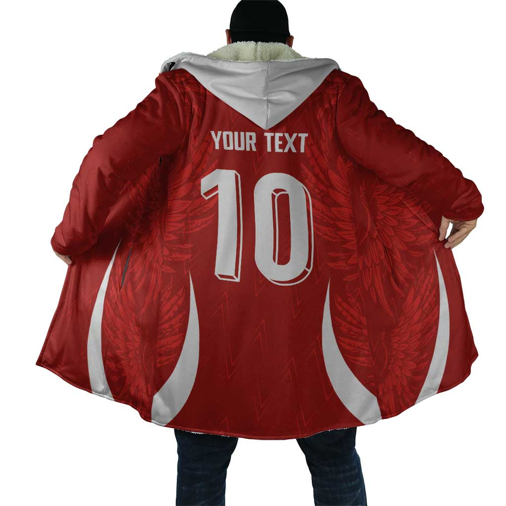 Custom Albania National Football Cloak The Wings Sporty Style - Wonder Print Shop