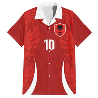 Custom Albania National Football Hawaiian Shirt The Wings Sporty Style - Wonder Print Shop