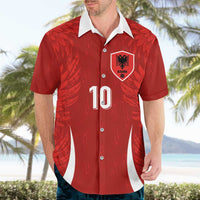 Custom Albania National Football Hawaiian Shirt The Wings Sporty Style - Wonder Print Shop