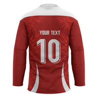 Custom Albania National Football Hockey Jersey The Wings Sporty Style - Wonder Print Shop