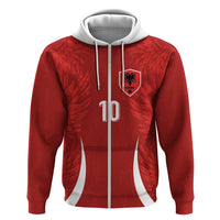 Custom Albania National Football Hoodie The Wings Sporty Style - Wonder Print Shop