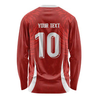 Custom Albania National Football Long Sleeve Shirt The Wings Sporty Style - Wonder Print Shop