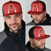 Albania National Football Mesh Trucker Cap The Wings Sporty Style - Wonder Print Shop