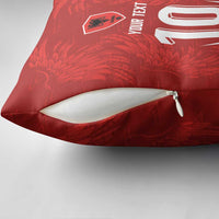 Custom Albania National Football Pillow Cover The Wings Sporty Style - Wonder Print Shop