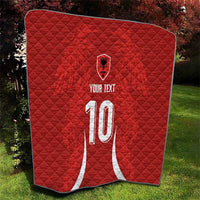 Custom Albania National Football Quilt The Wings Sporty Style - Wonder Print Shop