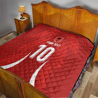 Custom Albania National Football Quilt The Wings Sporty Style - Wonder Print Shop
