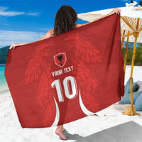 Custom Albania National Football Sarong The Wings Sporty Style - Wonder Print Shop