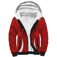 Custom Albania National Football Sherpa Hoodie The Wings Sporty Style - Wonder Print Shop