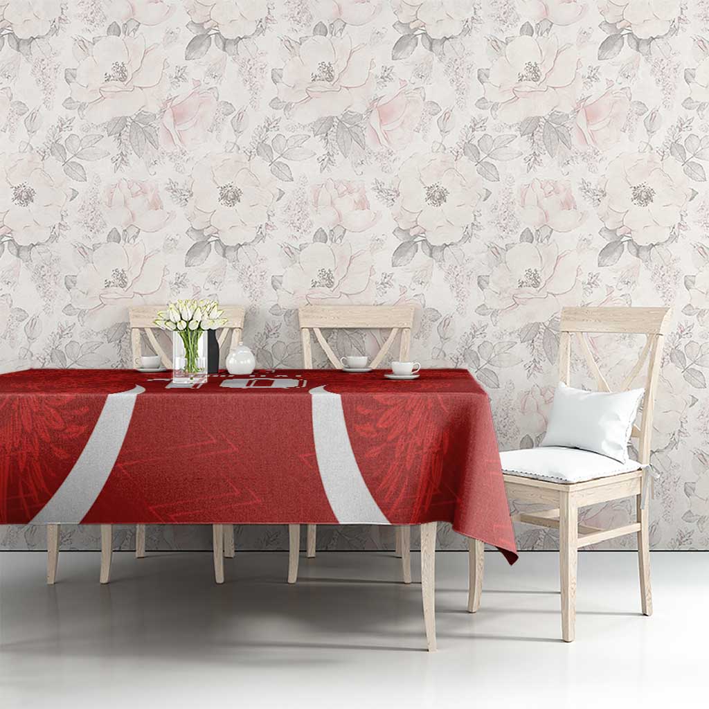 Custom Albania National Football Tablecloth The Wings Sporty Style - Wonder Print Shop