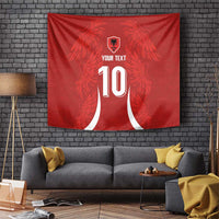 Custom Albania National Football Tapestry The Wings Sporty Style - Wonder Print Shop