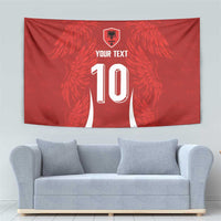 Custom Albania National Football Tapestry The Wings Sporty Style - Wonder Print Shop