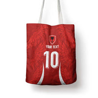 Custom Albania National Football Tote Bag The Wings Sporty Style - Wonder Print Shop