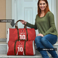 Custom Albania National Football Travel Bag The Wings Sporty Style - Wonder Print Shop