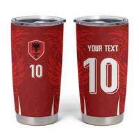 Custom Albania National Football Tumbler Cup The Wings Sporty Style - Wonder Print Shop