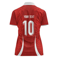 Custom Albania National Football Women Polo Shirt The Wings Sporty Style - Wonder Print Shop
