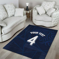 Custom Scotland National Football Area Rug Tartan Patchwork and Sport Lion - Wonder Print Shop
