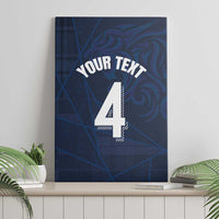 Custom Scotland National Football Canvas Wall Art Tartan Patchwork and Sport Lion - Wonder Print Shop