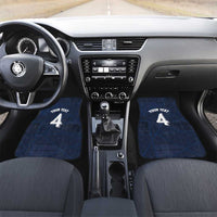 Custom Scotland National Football Car Mats Tartan Patchwork and Sport Lion - Wonder Print Shop