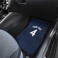 Custom Scotland National Football Car Mats Tartan Patchwork and Sport Lion - Wonder Print Shop