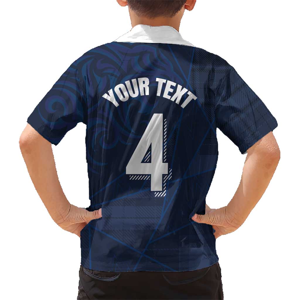 Custom Scotland National Football Family Matching Puletasi and Hawaiian Shirt Tartan Patchwork and Sport Lion - Wonder Print Shop