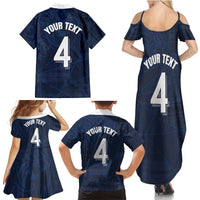 Custom Scotland National Football Family Matching Summer Maxi Dress and Hawaiian Shirt Tartan Patchwork and Sport Lion - Wonder Print Shop