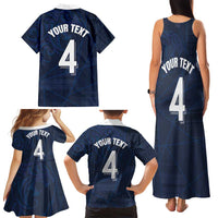 Custom Scotland National Football Family Matching Tank Maxi Dress and Hawaiian Shirt Tartan Patchwork and Sport Lion - Wonder Print Shop