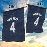 Custom Scotland National Football Garden Flag Tartan Patchwork and Sport Lion - Wonder Print Shop