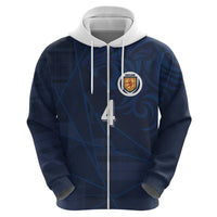 Custom Scotland National Football Hoodie Tartan Patchwork and Sport Lion - Wonder Print Shop