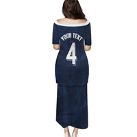 Custom Scotland National Football Puletasi Tartan Patchwork and Sport Lion - Wonder Print Shop